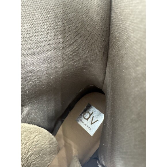 Dv By Dolce Vita Women Side Zip Buckle Moto Bike Boot Dark Taupe Size 8 - Picture 9 of 16